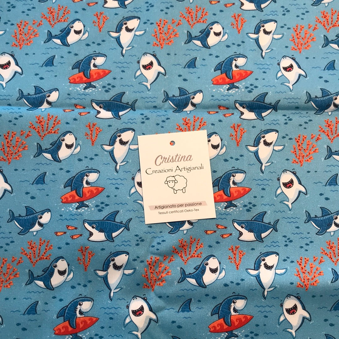 Cotone Premium Squali