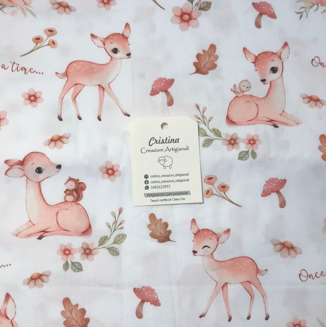 Cotone Premium Cerbiatte