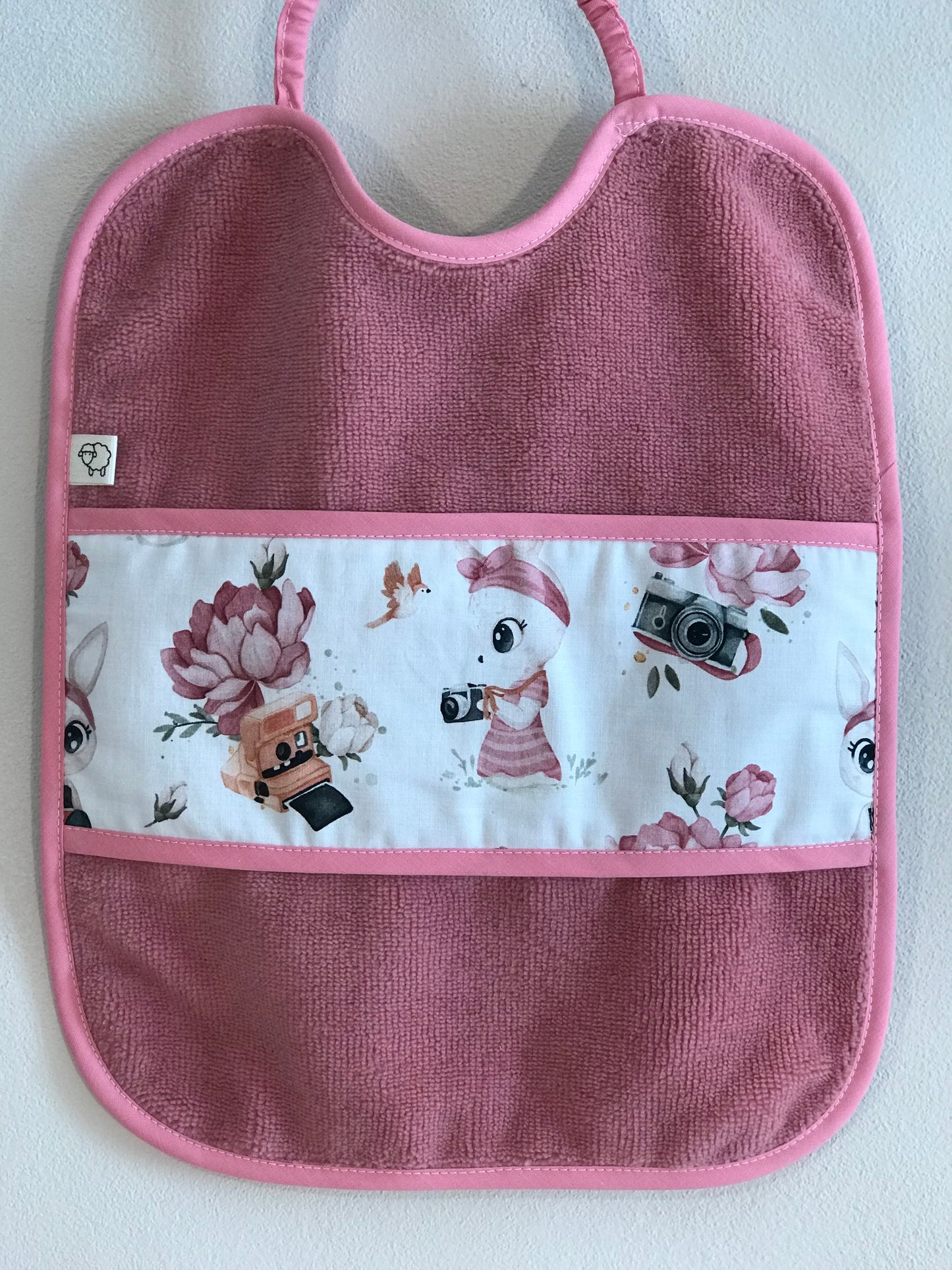 Bavaglino Coniglietta fotografa