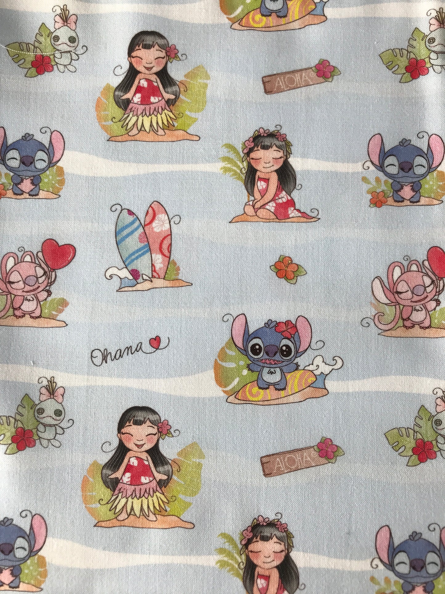 Cotone Premium Lilo e Stitch
