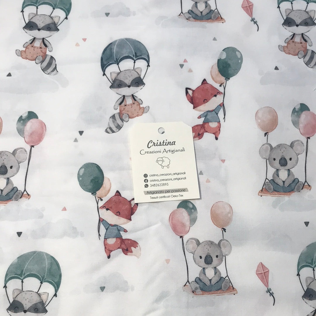 Cotone Premium amici in volo