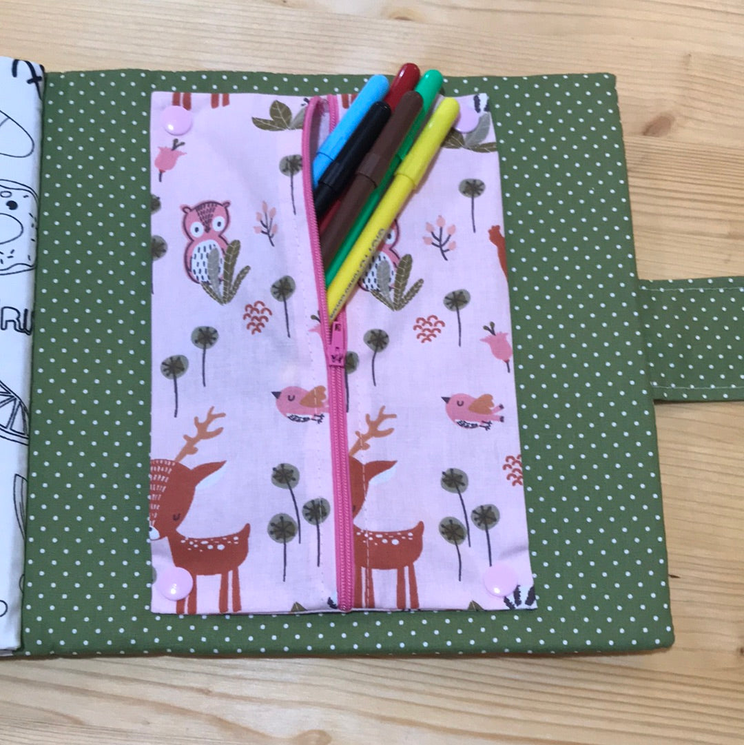 Libro da colorare Bosco