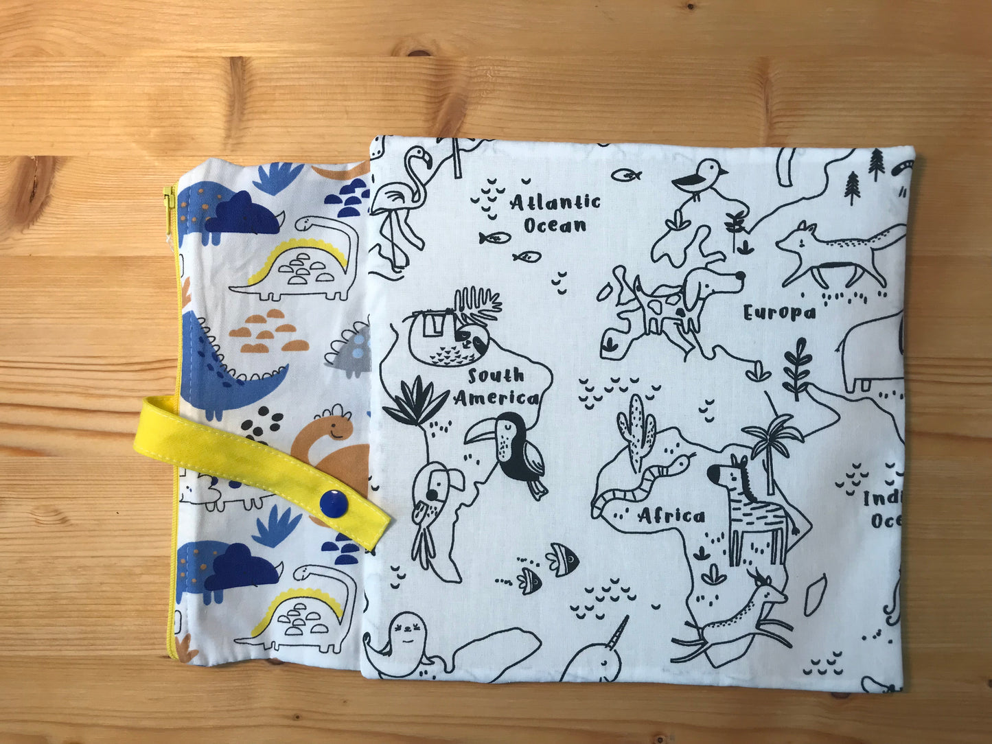 Pagina da colorare DINOSAURI BLU