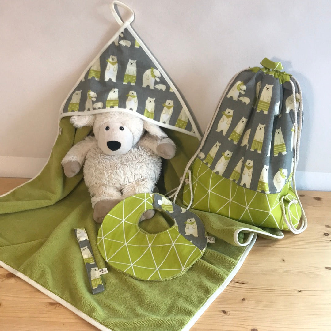 Set Nascita Orsetti lime