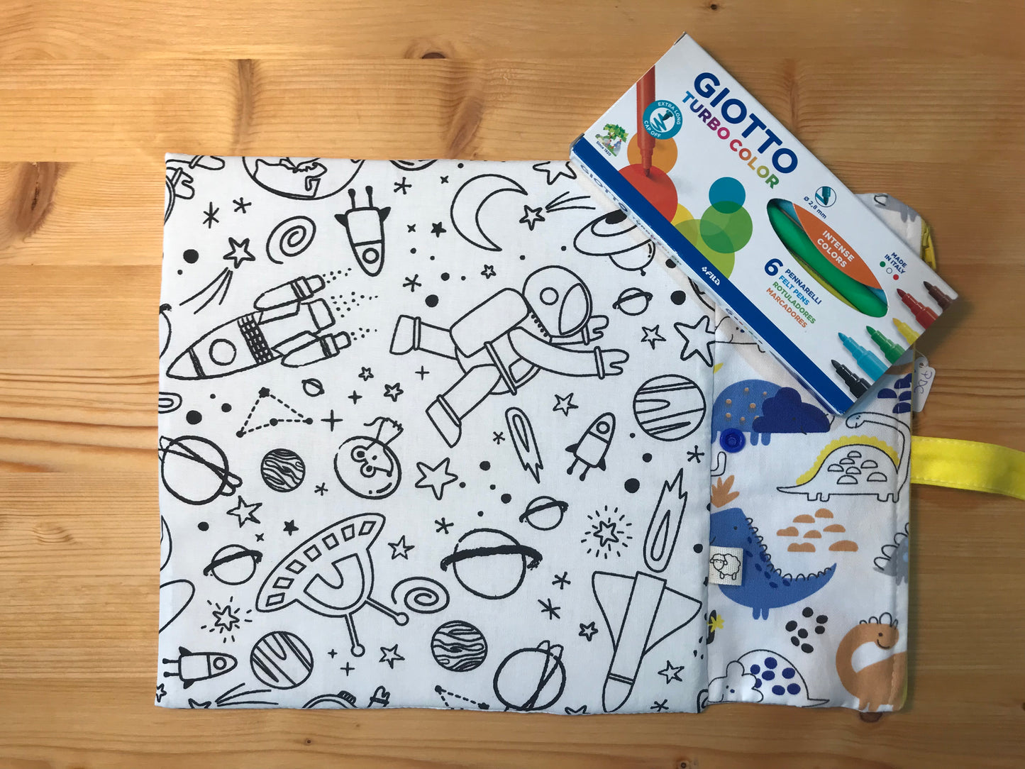 Pagina da colorare DINOSAURI BLU
