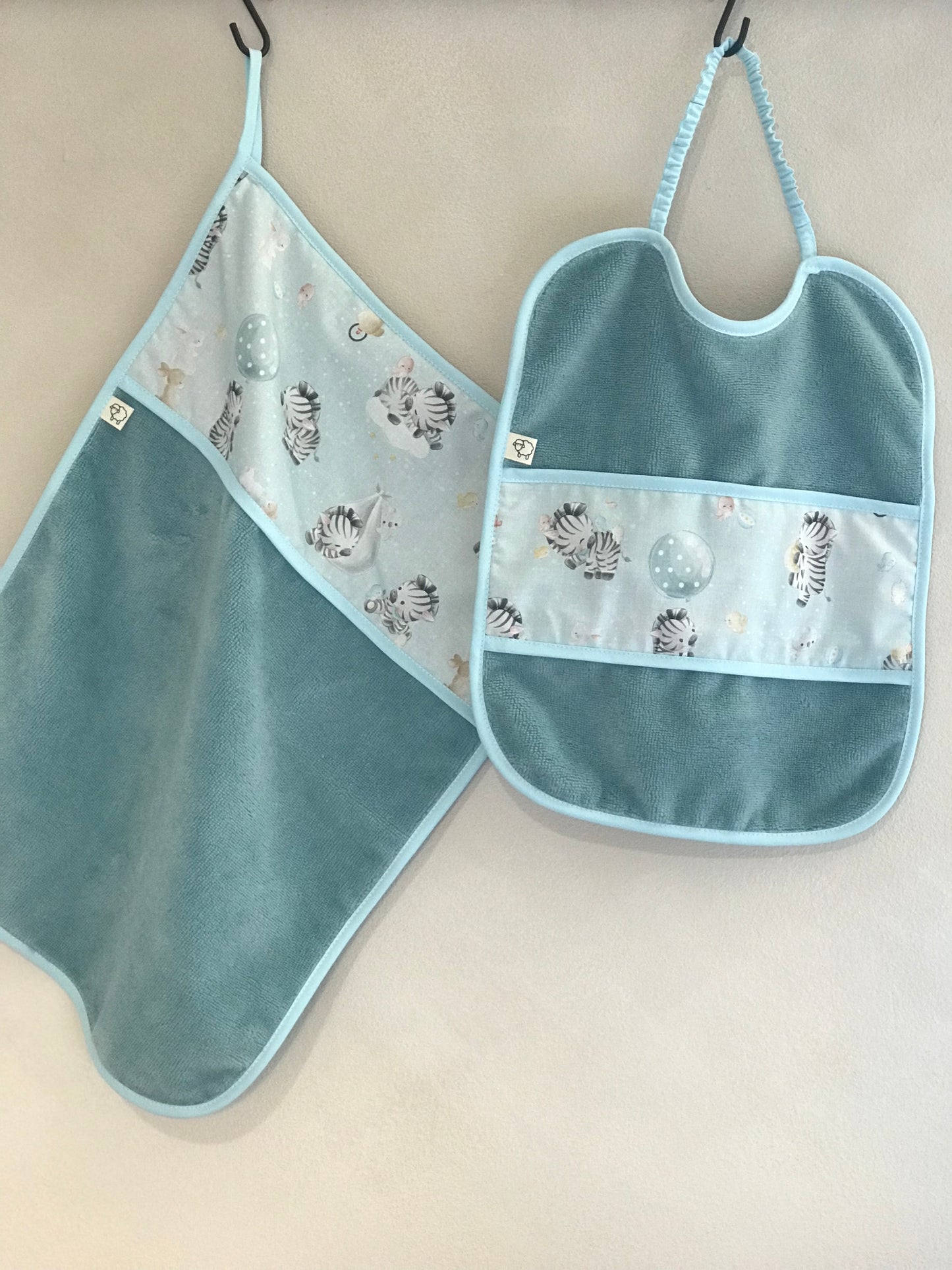 Coordinato baby zebre