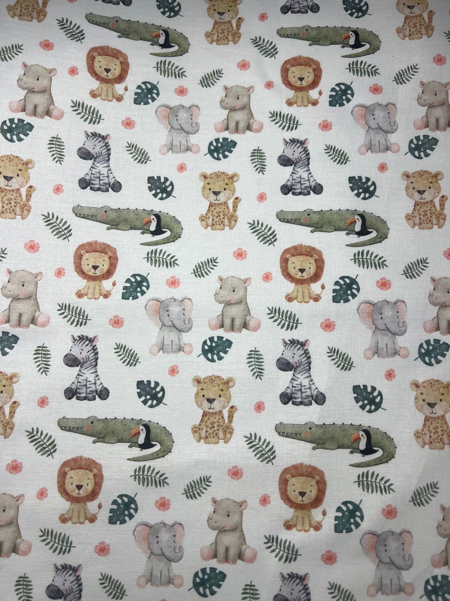 Cotone Animaletti verde