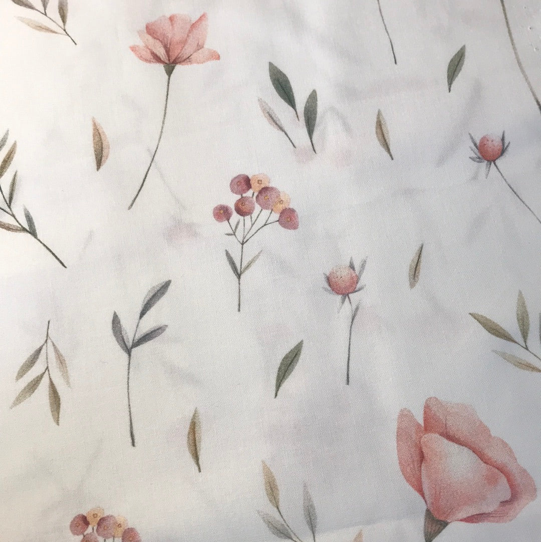 Cotone Premium Topini in fiore