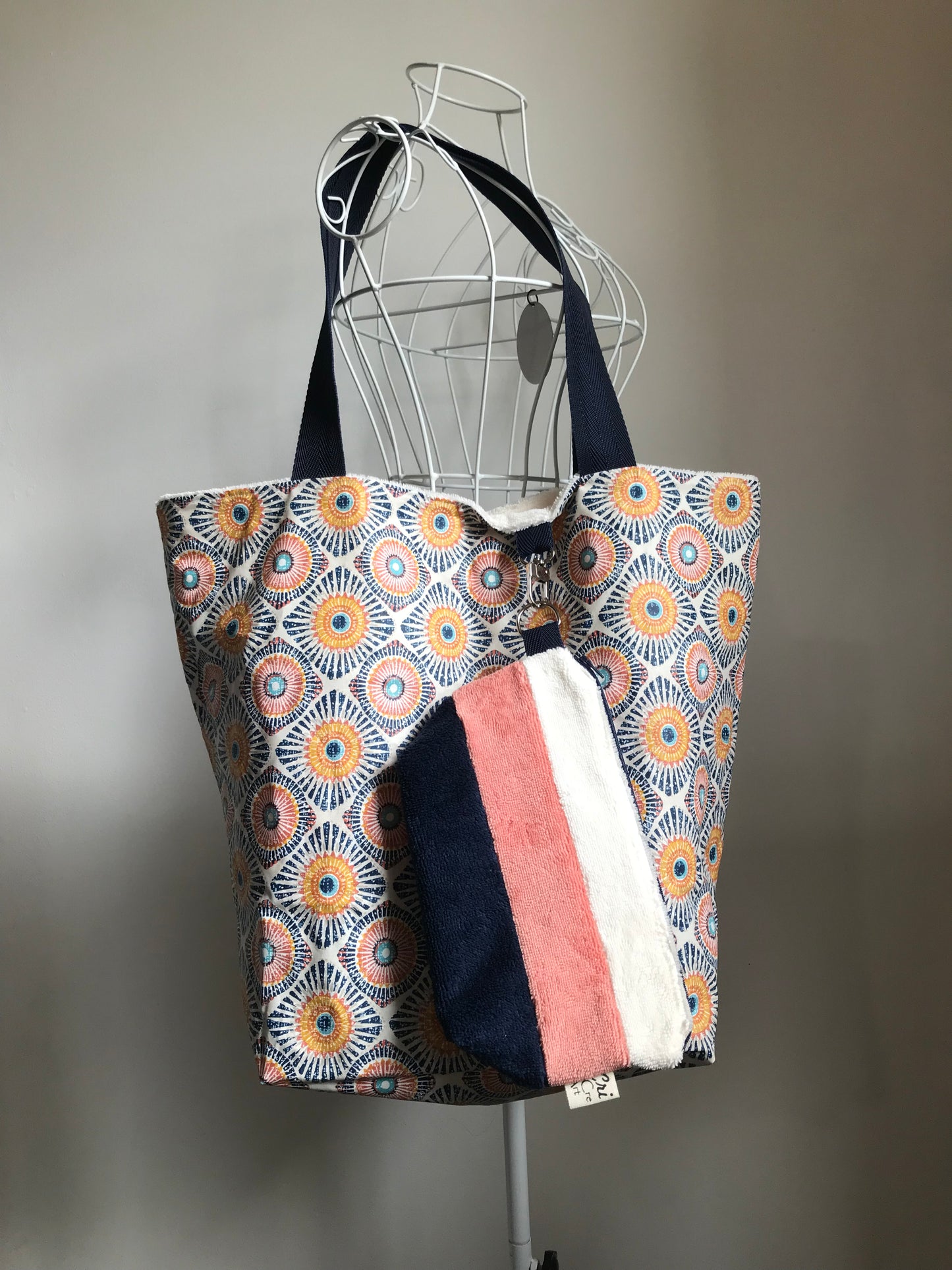 Borsa Mare Sole blu