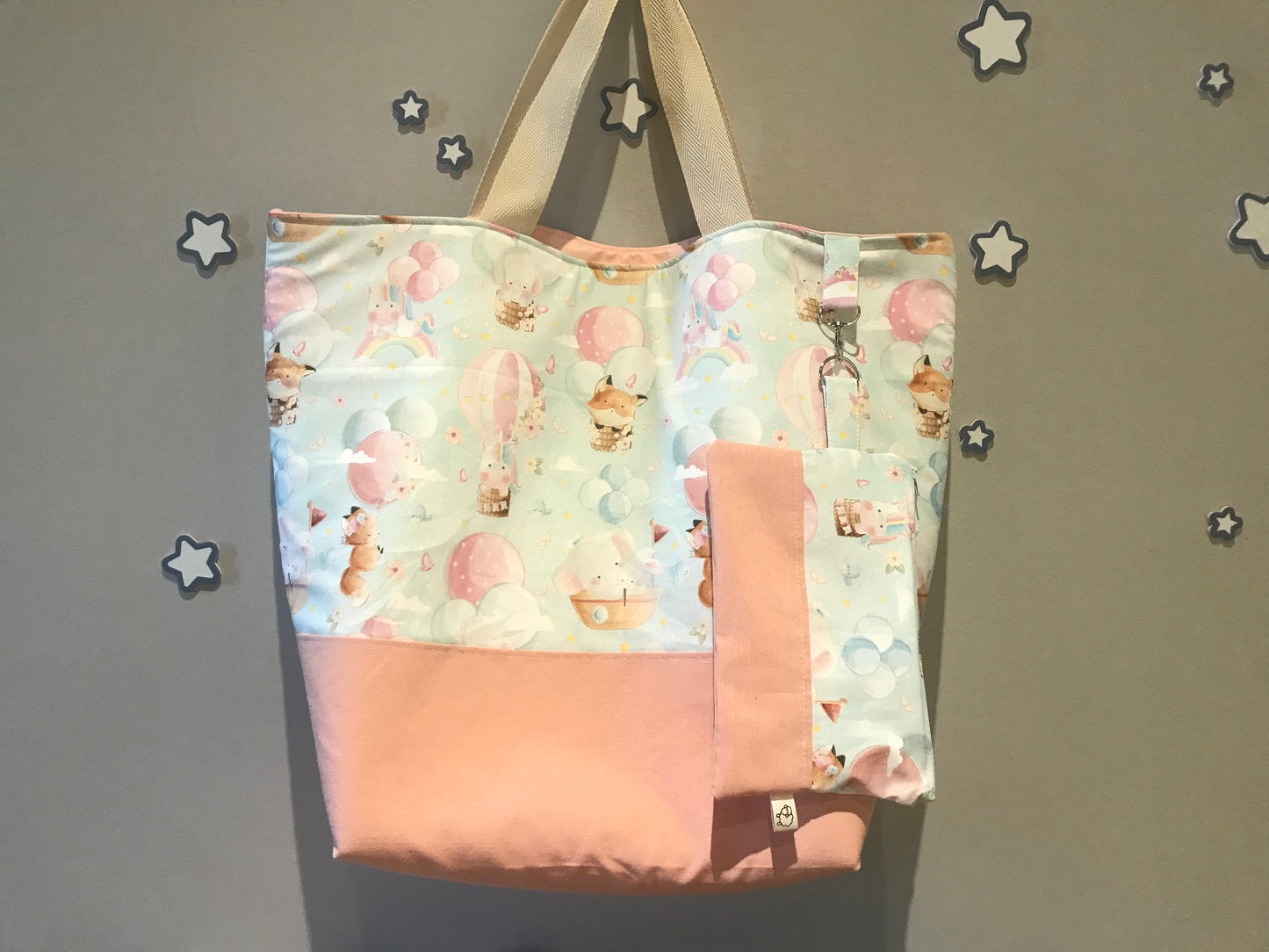 Borsa mare cotone su ordinazione