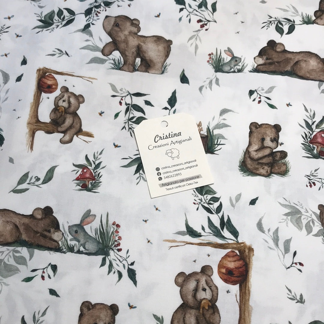Cotone Premium Orsetti e Miele