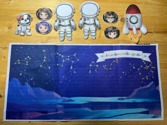 Libro avventure nello spazio