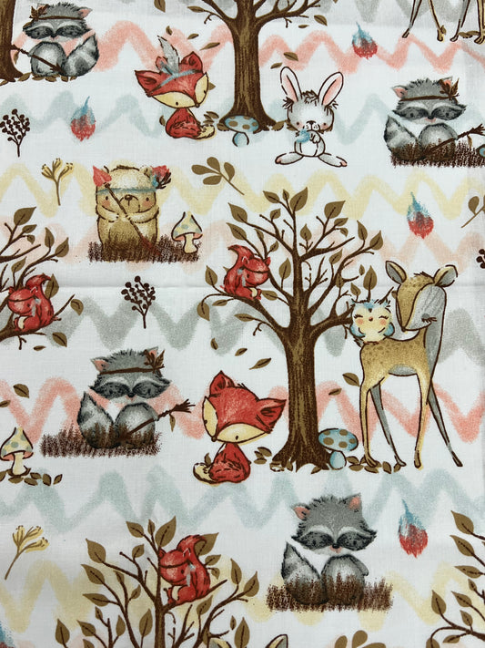Cotone indiano nel bosco