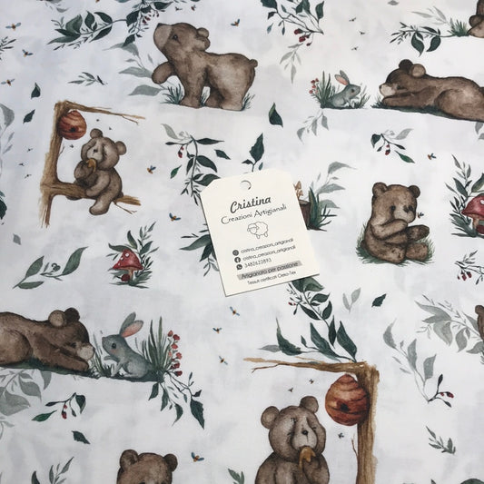 Cotone Premium Orsetti e Miele